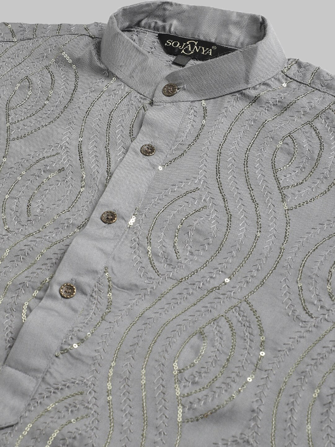 Sojanya Regular Pure Cotton Kurta With Churidar 