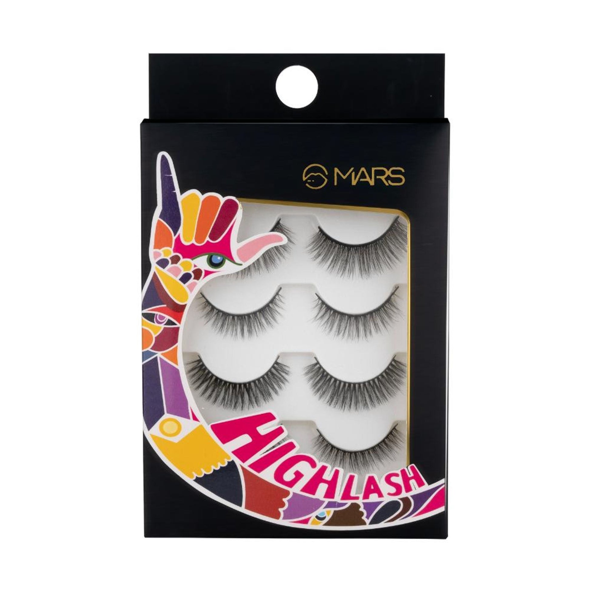 MARS Cosmetics Highlash False Eyelashes Set - 01 Natural 