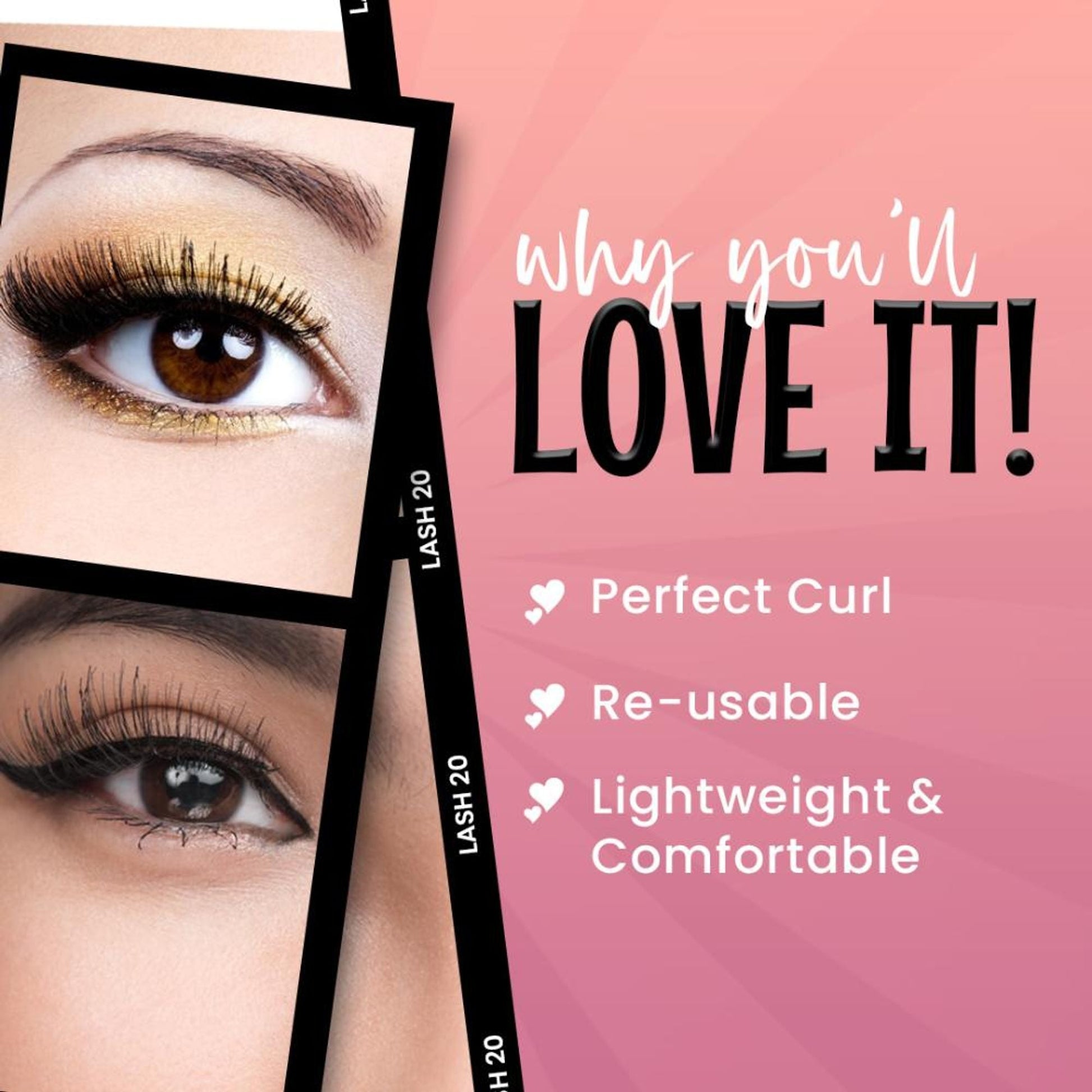 MARS Cosmetics Highlash False Eyelashes Set - 01 Natural 