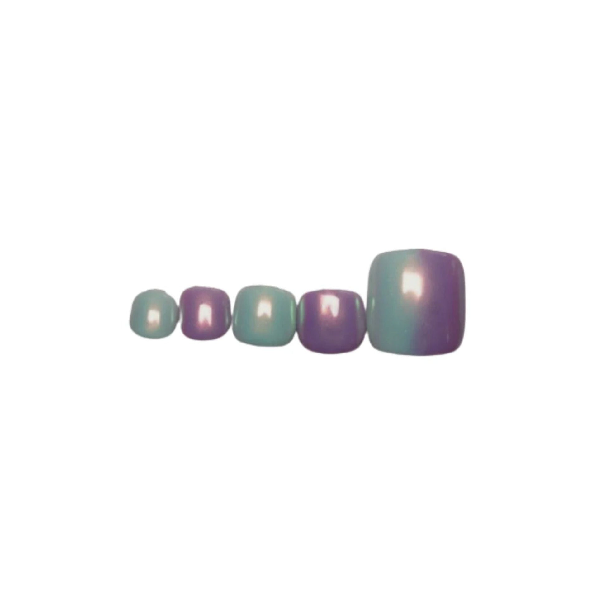 SOEZI Aurora Dreams Toezi Reusable Press On Nails - Application Kit