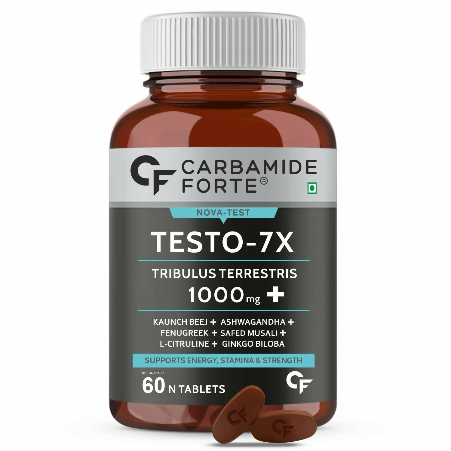 Carbamide Forte Testo-7X Gokshura Tablets 