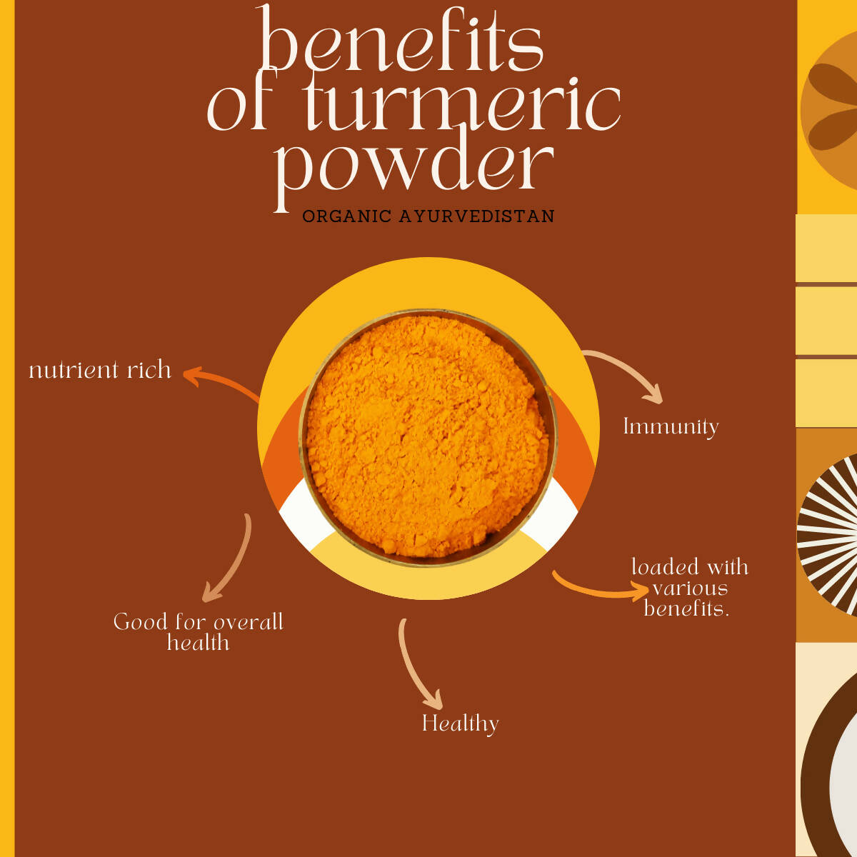 Organic Ayurvedistan Turmeric Powder 