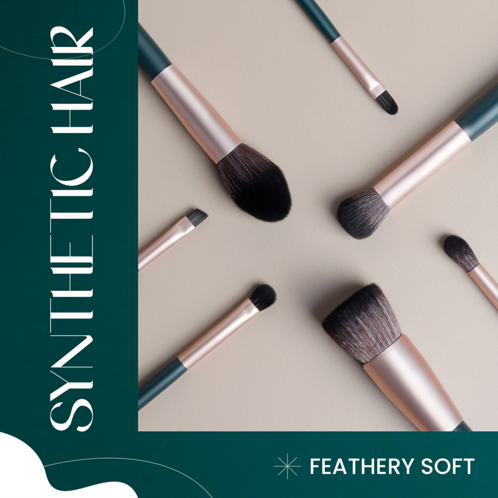 MARS Cosmetics Tools Of Titan Brush With Holder - Pack Of 8 
