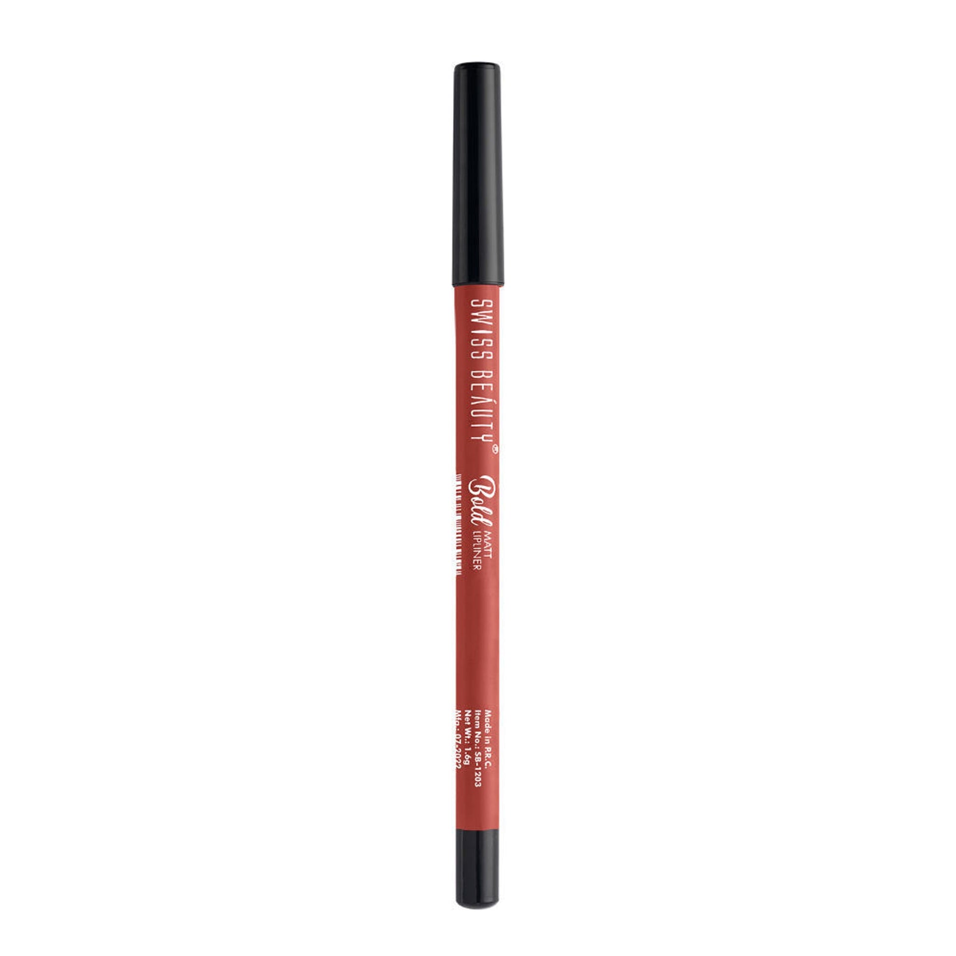 Swiss Beauty Bold Matt Lip Liner Pencil, Long-lasting , Matte Finish , Non-Drying - 14 Bobby Brown