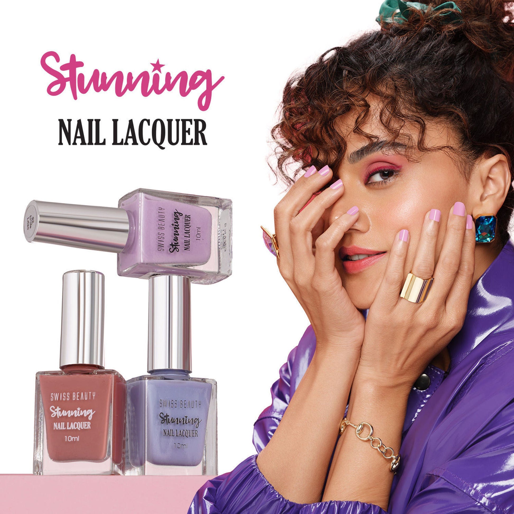 Swiss Beauty Stunning Nail Lacquer - 73 Creamy Dreamy