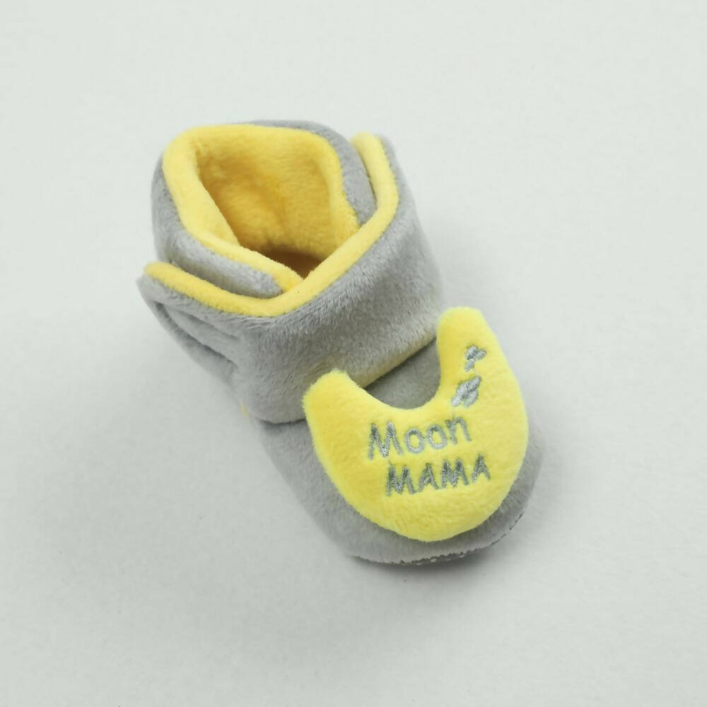 Tiny Bugs For Boys & Girls Baby Winter Booties - Grey  Grab2Buy Tiny Bugs Grab2Buy