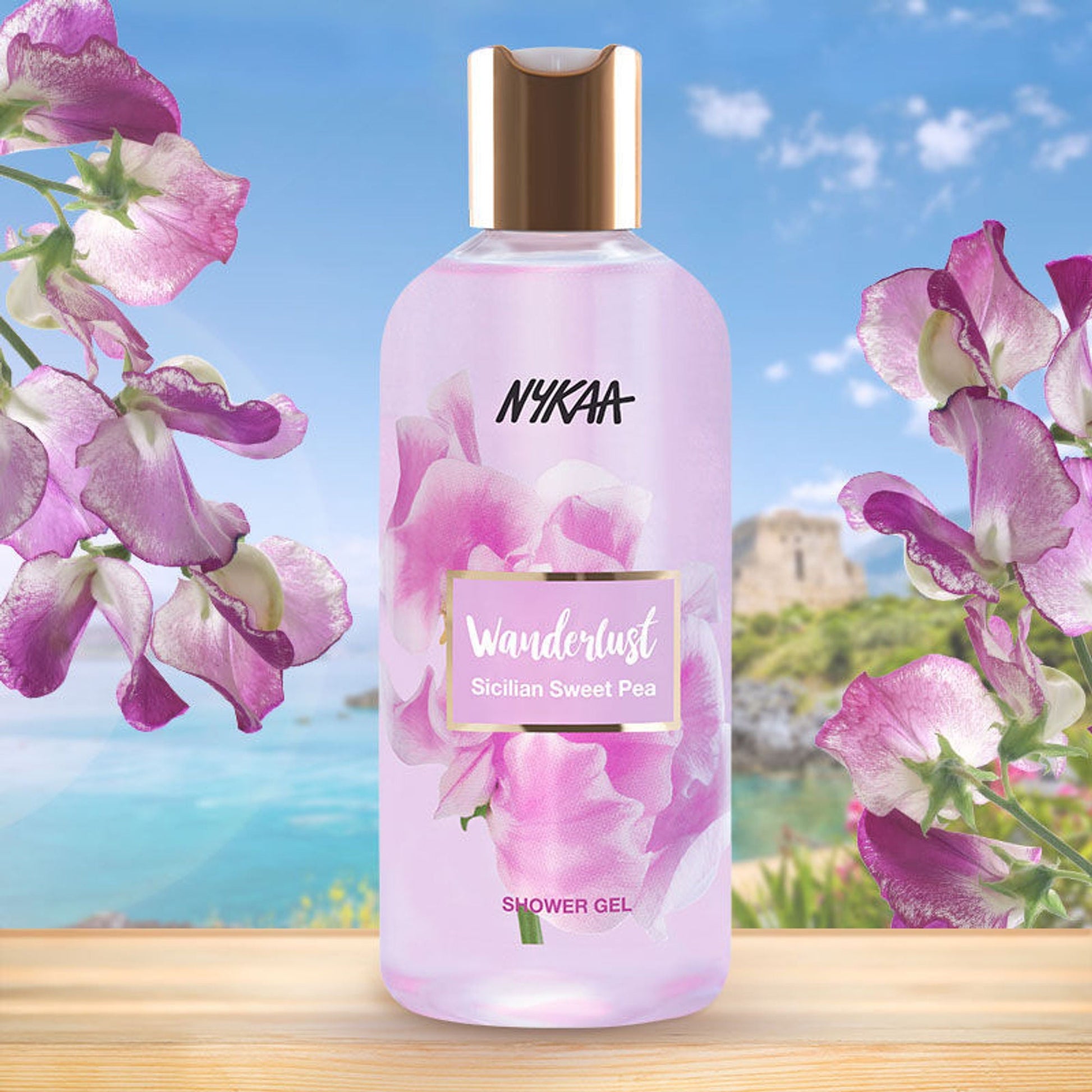 Wanderlust Shower Gels - Sicilian Sweet Pea  Grab2Buy Wanderlust Grab2Buy
