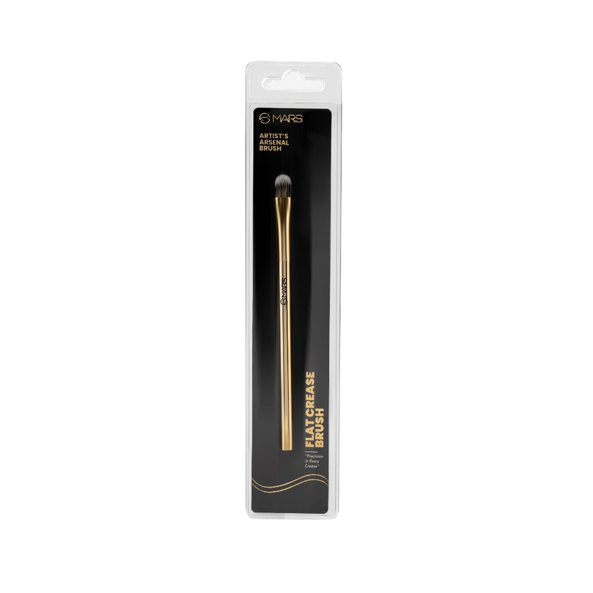 MARS Cosmetics Artist's Arsenal Professional Flat Crease Brush - Golden 