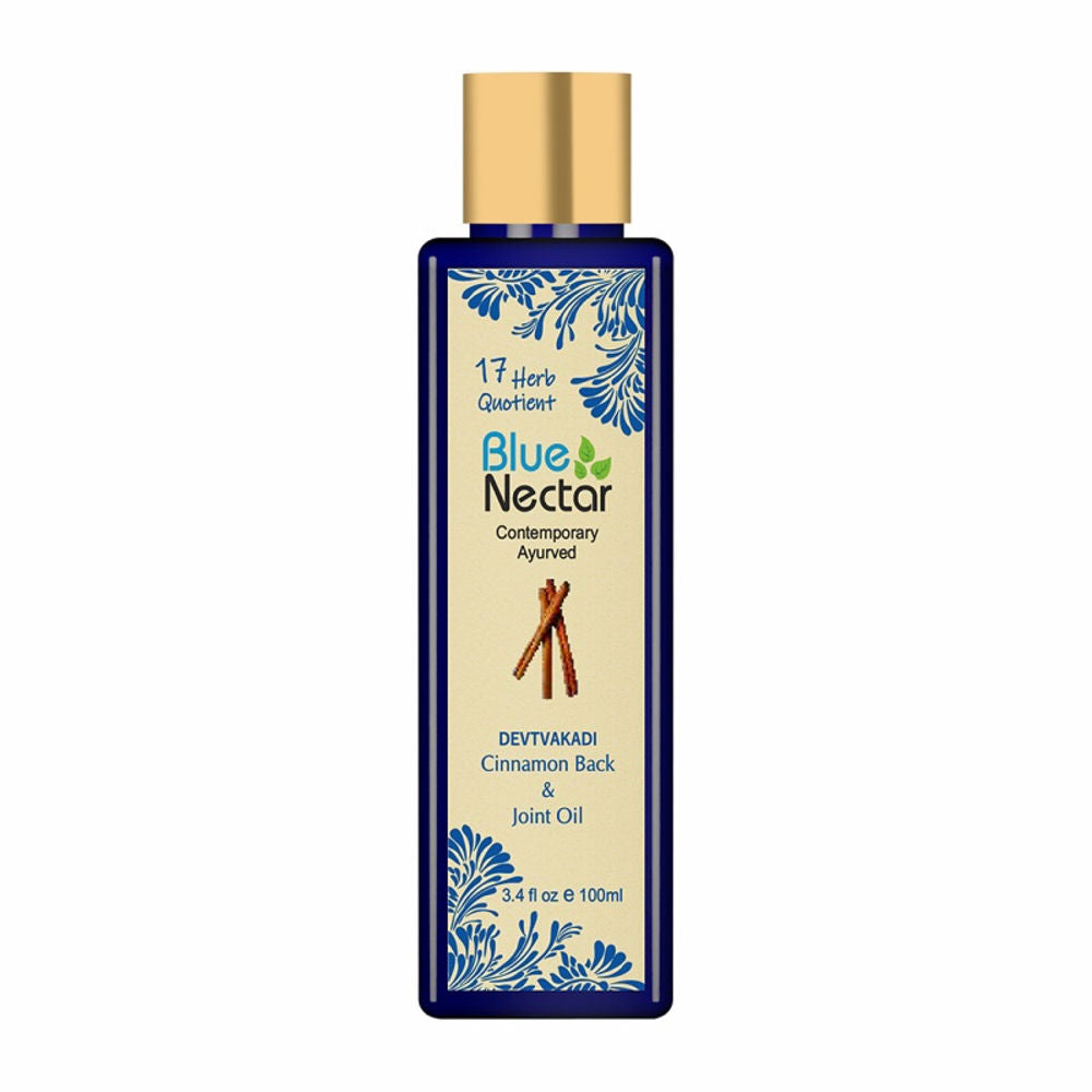Blue Nectar Devtvakadi Cinnamon Back & Joint Oil  Grab2Buy Blue Nectar Grab2Buy