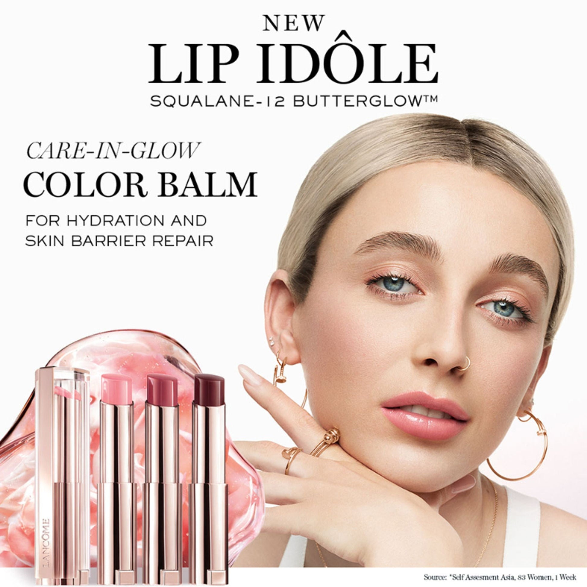 Lancome Lip Idole Butterglow Hydrating Lip Balm - 28 Pink Squad
