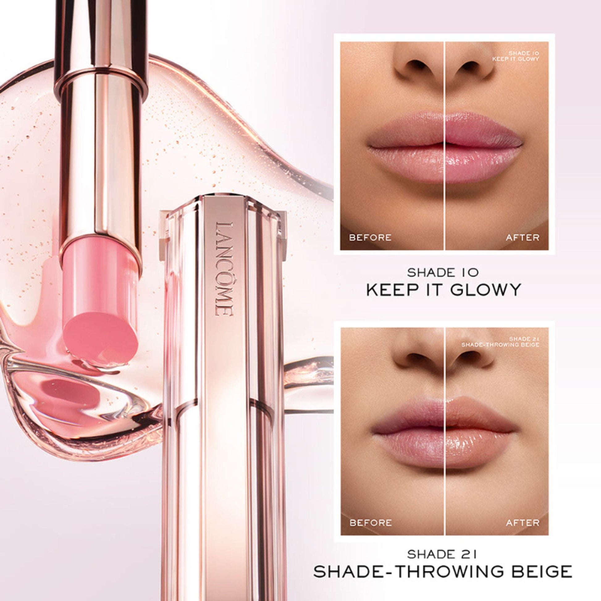 Lancome Lip Idole Butterglow Hydrating Lip Balm - 28 Pink Squad
