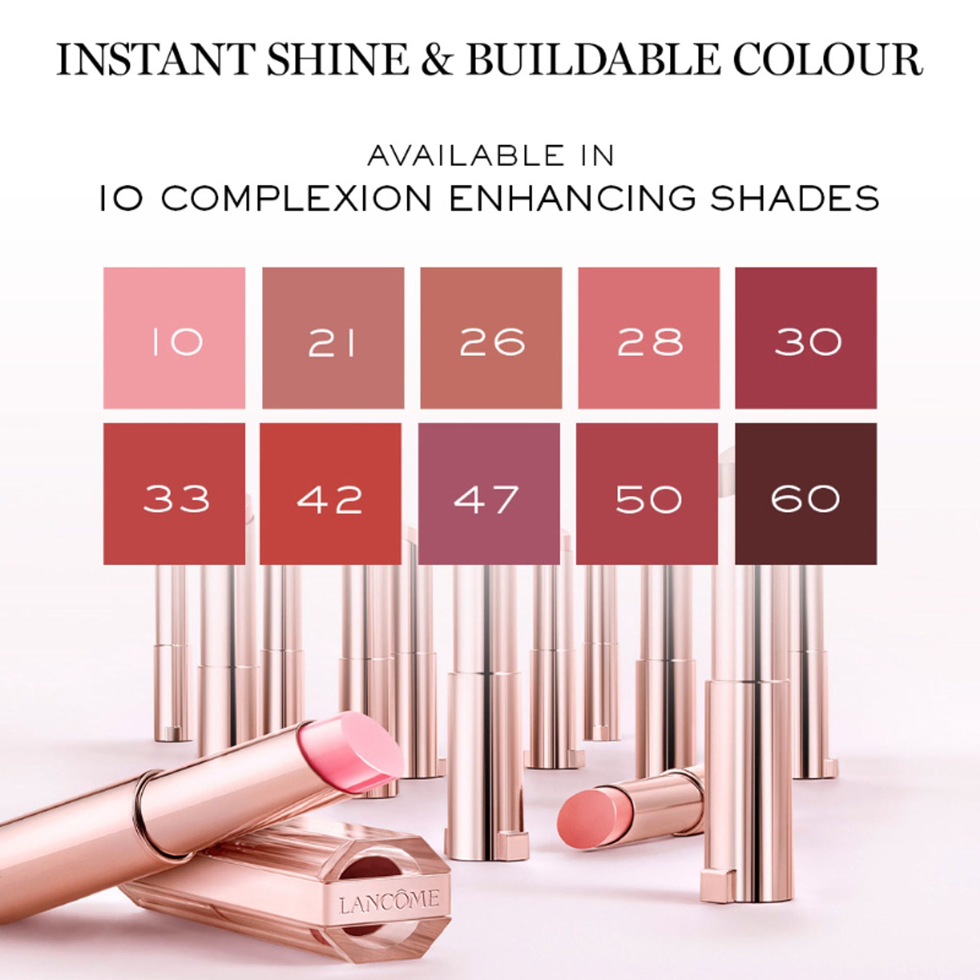 Lancome Lip Idole Butterglow Hydrating Lip Balm - 50 Sheiks Rosy Nude