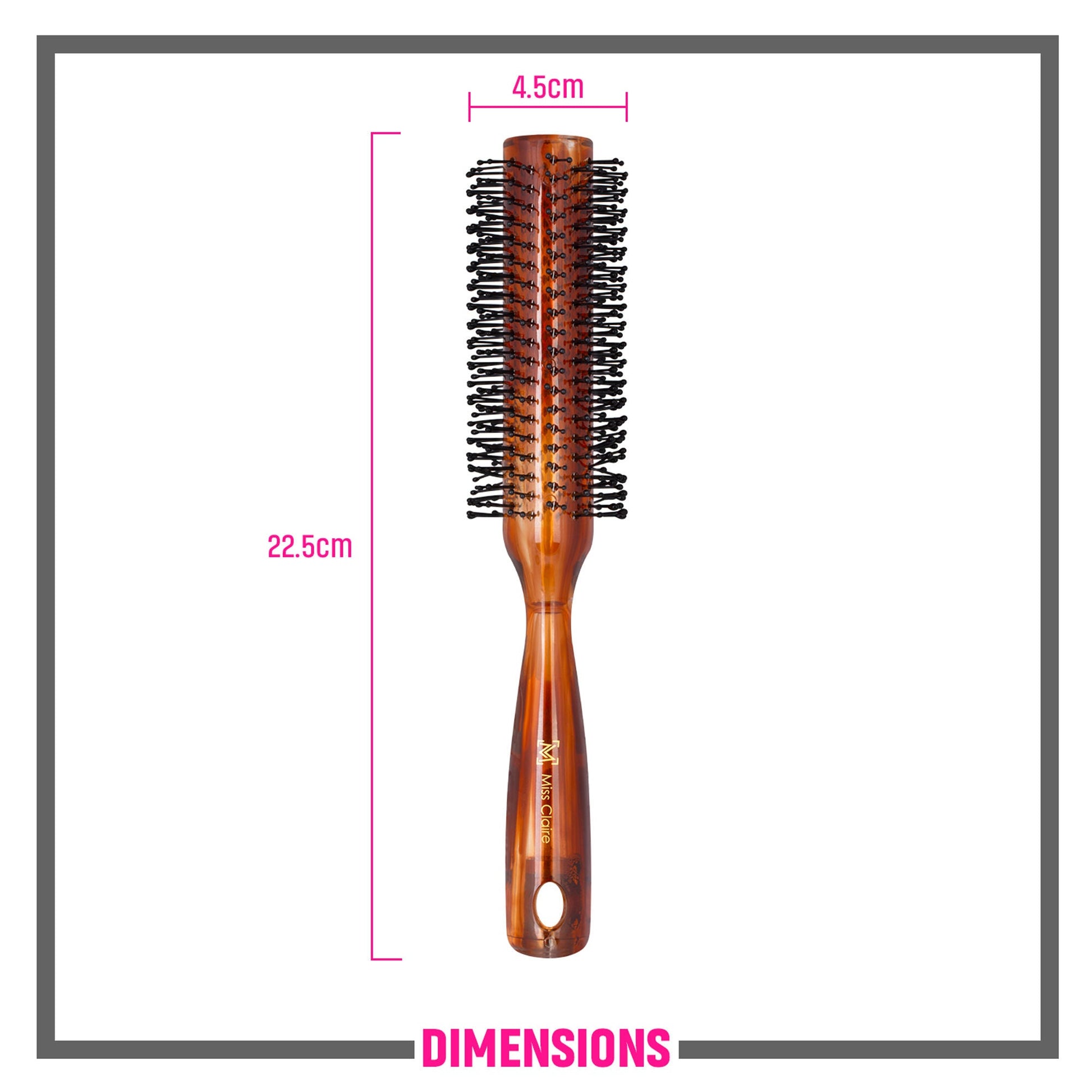 Miss Claire R6747Tt Round Hair Brush