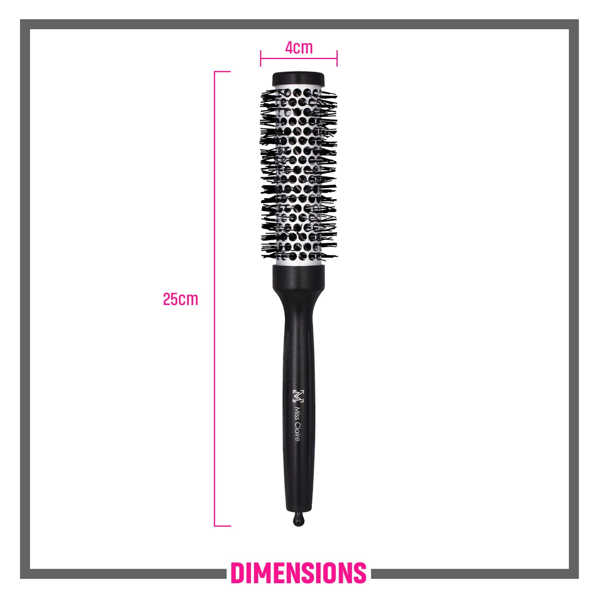 Miss Claire R5711 Hot Curl Hair Brush - Small