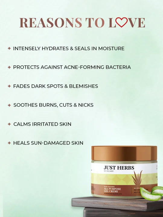 All Purpose Gel Creme with Aloe Vera and Cucumber 