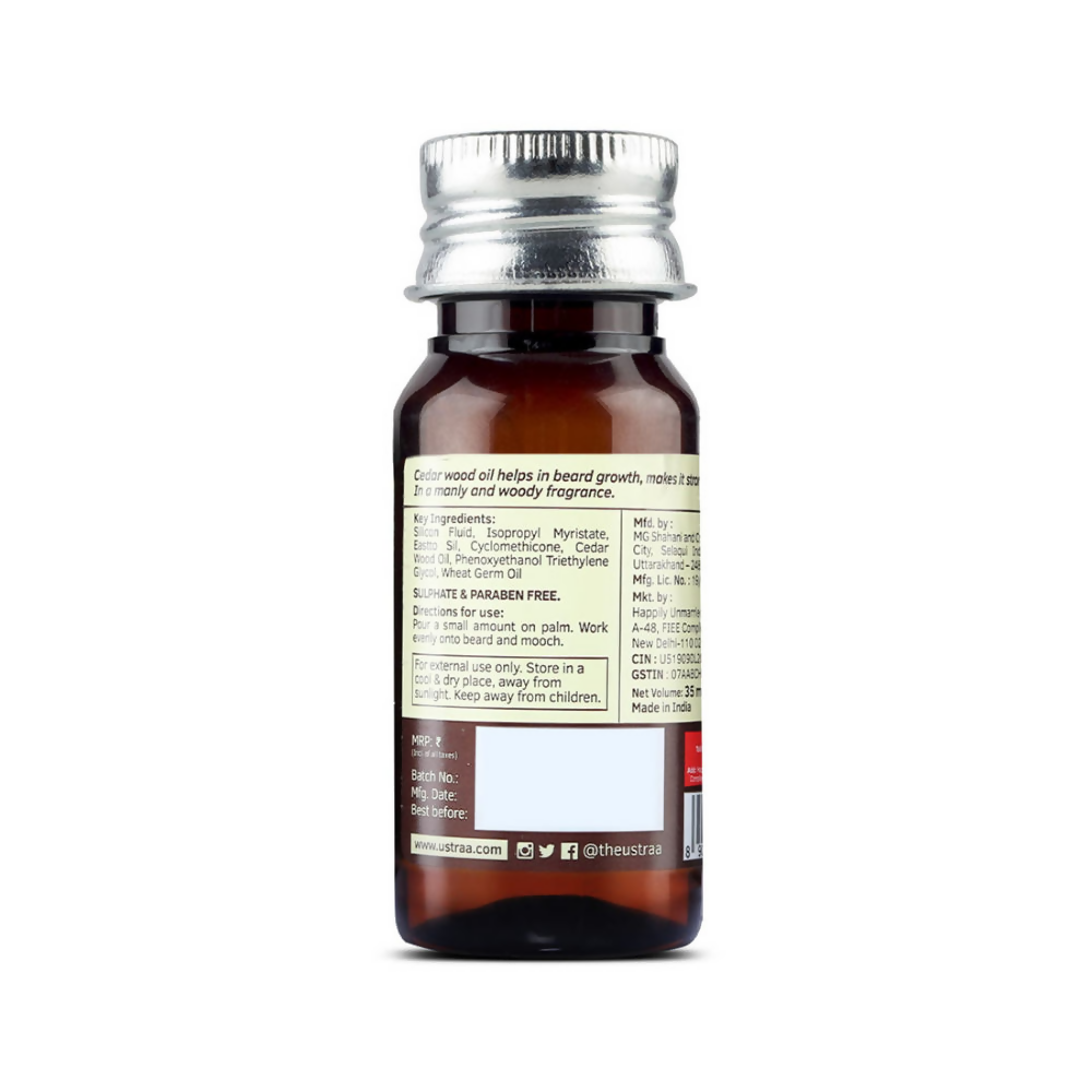 Ustraa Woody Mooch and Beard Oil 