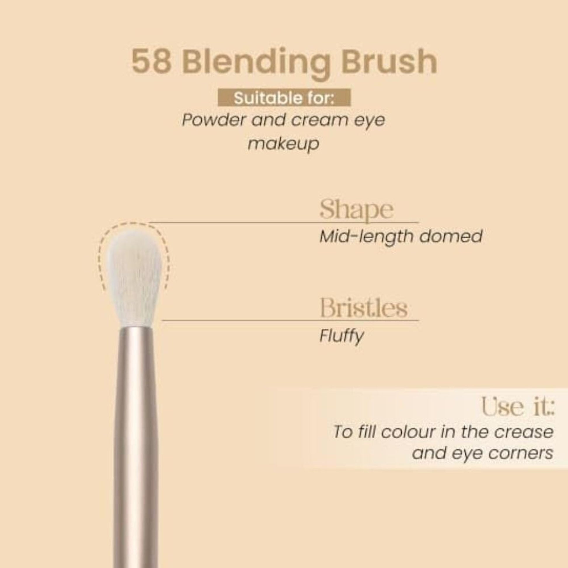 Milagro Beauty Blending Brush 58