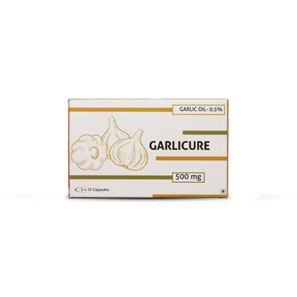 Nutra Grace Garlic Oil 0.5% Garlicure Capsules - Grab2buy