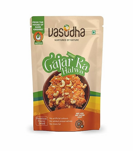 Vasudha Nurtured By Nature Gajar Halwa 