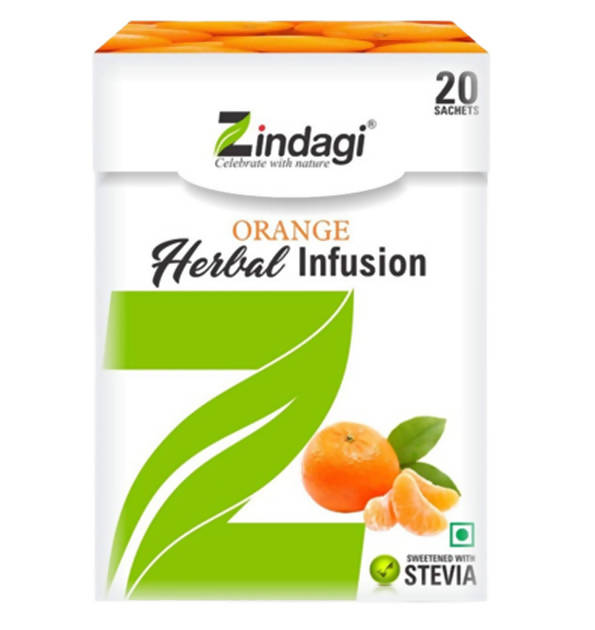 Zindagi Orange Herbal Infusion Sachets  Grab2Buy Zindagi Grab2Buy