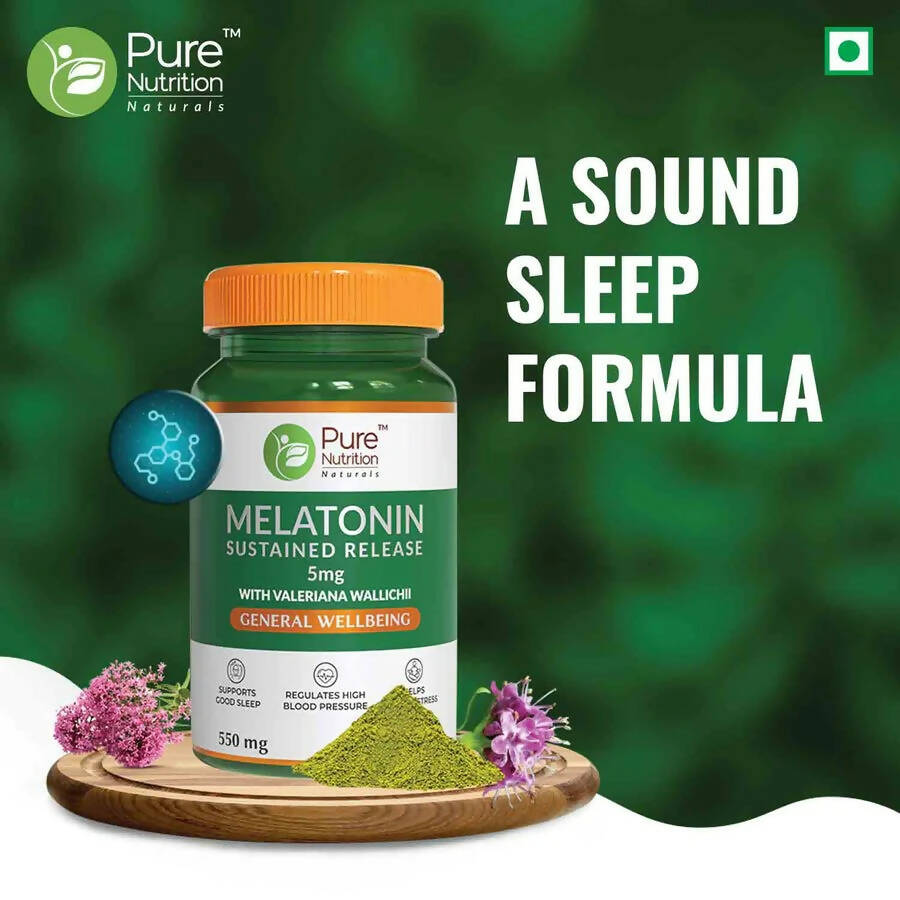 Pure Nutrition Melatonin 5mg Veg Tablets 