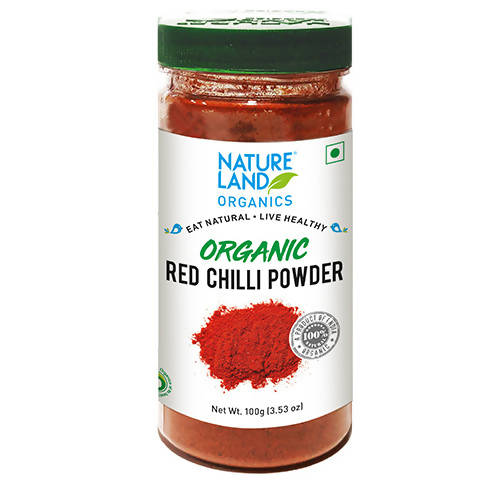 Nature Land Organics Red Chilli Powder - Grab2buy