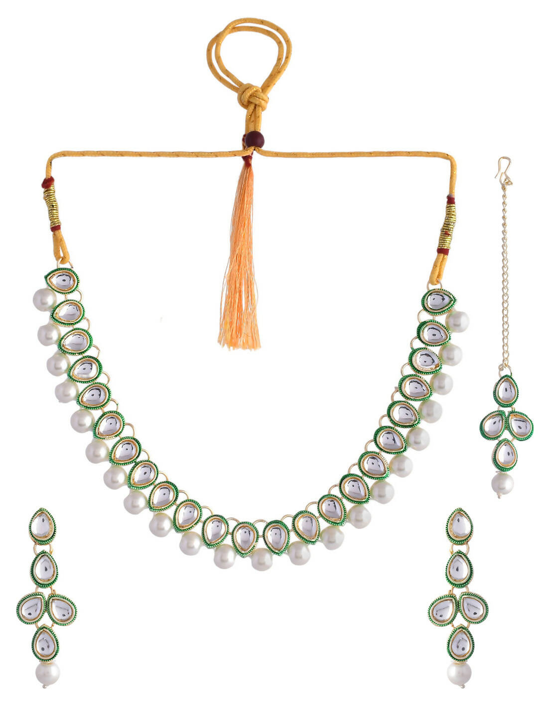 VOJ Women Silver Color stainless steel Jewellery Set  Grab2Buy VOJ Grab2Buy