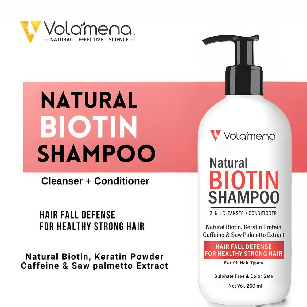 Volamena Natural Biotin 2 In 1 Shampoo  Grab2Buy Volamena Grab2Buy