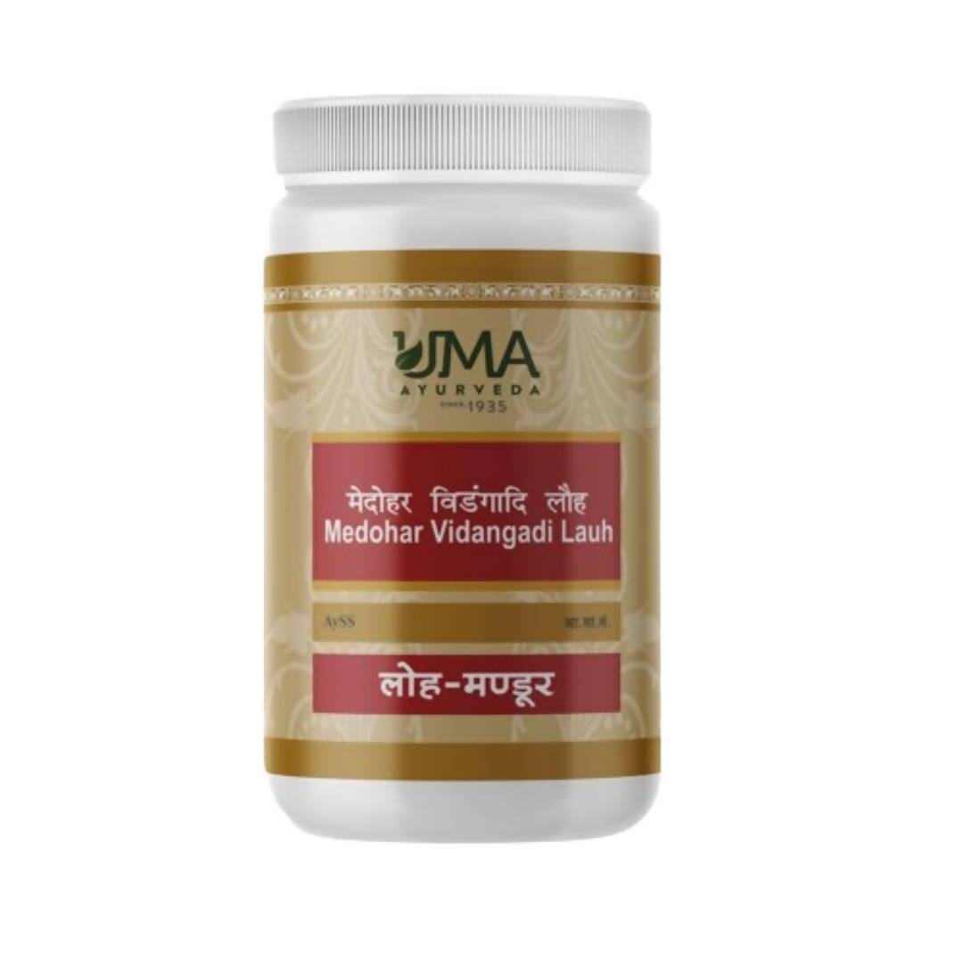 Uma Ayurveda Medohar Vidangadi Lauha Tablets 