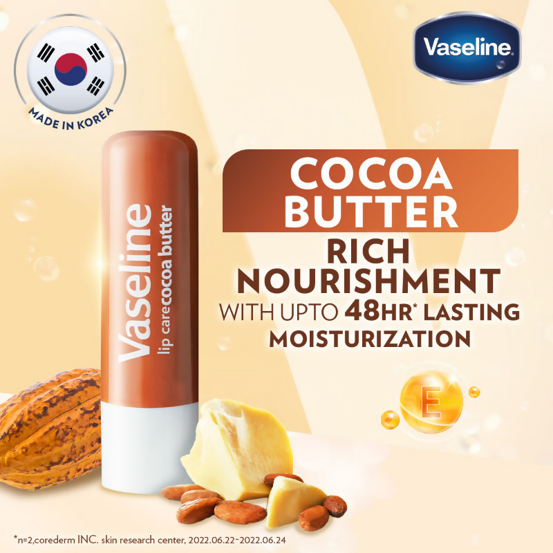 Vaseline Lip Care Lip Balm Stick - Cocoa Butter  Grab2Buy Vaseline Grab2Buy