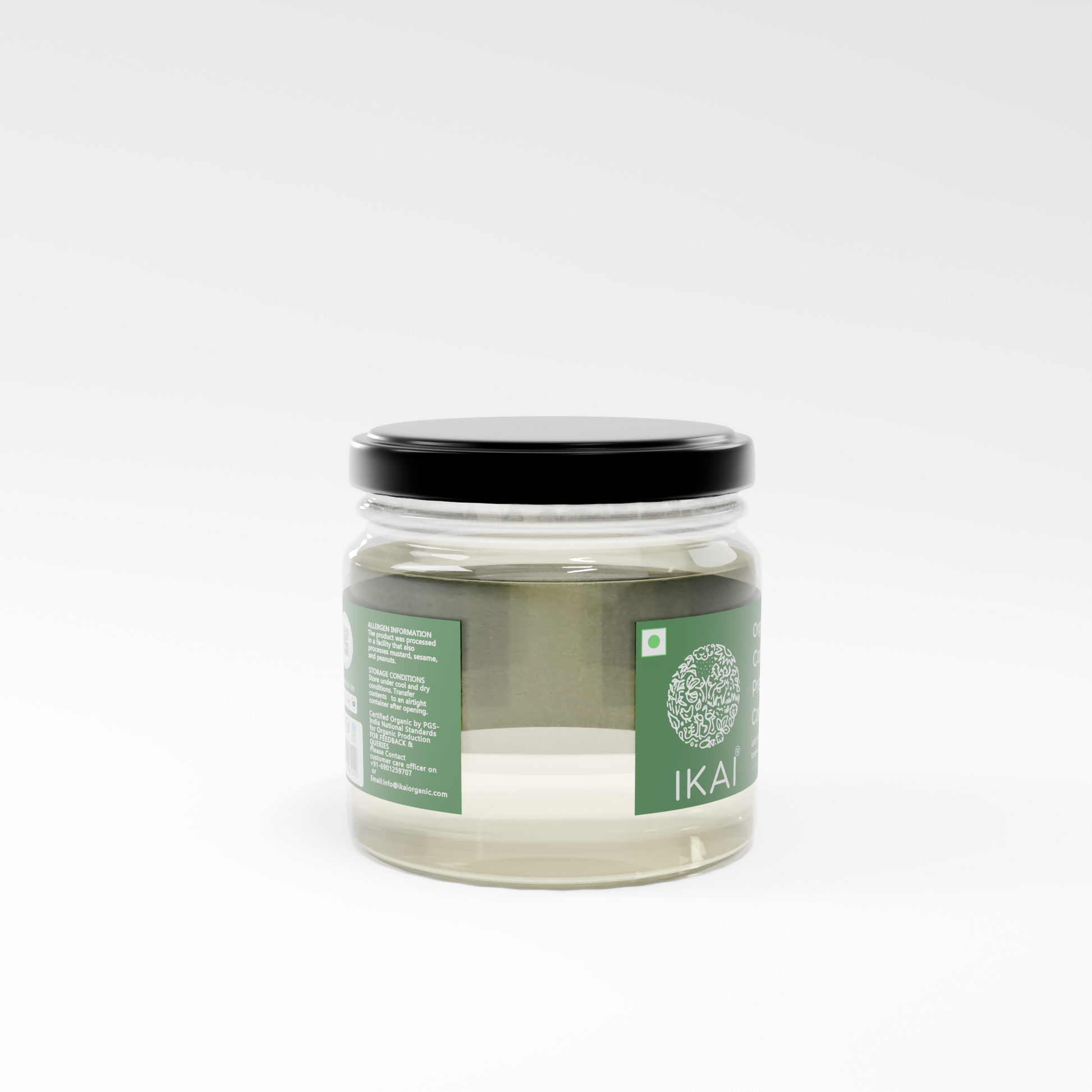 6 - Organic Cold Pressed Coconut Oil - 250ml