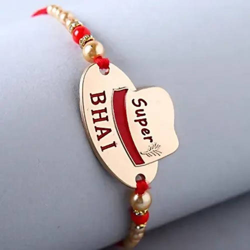 Super Bhai Rakhi & Mera Swag Wala Bhai Chocolate Sleeve