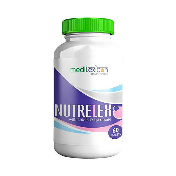 Medilexicon Homeopathy Nutrelex with Lutein & Lycopene Tablets 