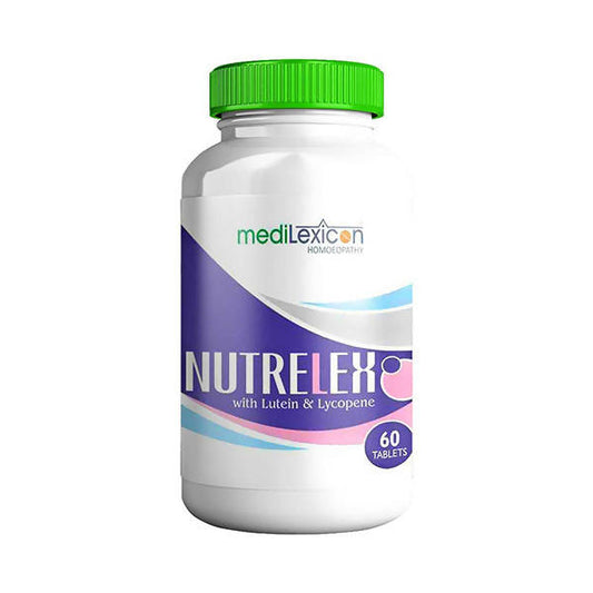 Medilexicon Homeopathy Nutrelex with Lutein & Lycopene Tablets 