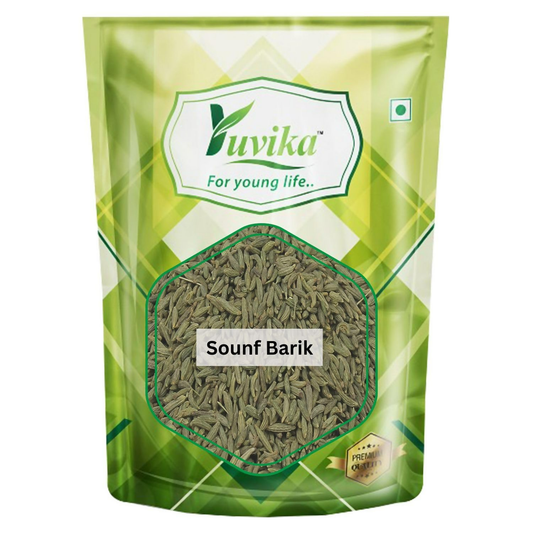 Yuvika Sonf Choti - Saunf Barik - Foeniculum Vulgare - Fennel Seeds Small  Grab2Buy Yuvika Grab2Buy