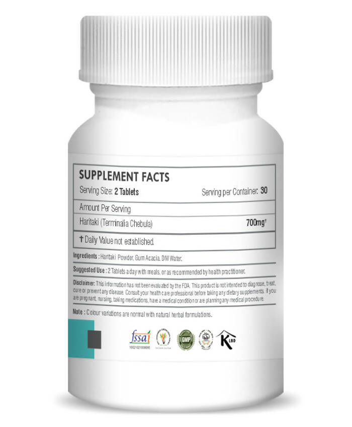 H&C Herbal Haritaki Tablets 