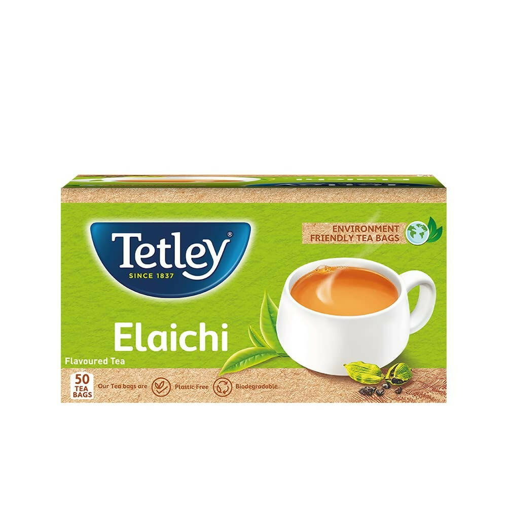 Tetley Elaichi Flavoured Chai - Black Tea, Every Sip Will Awaken Your Senses 