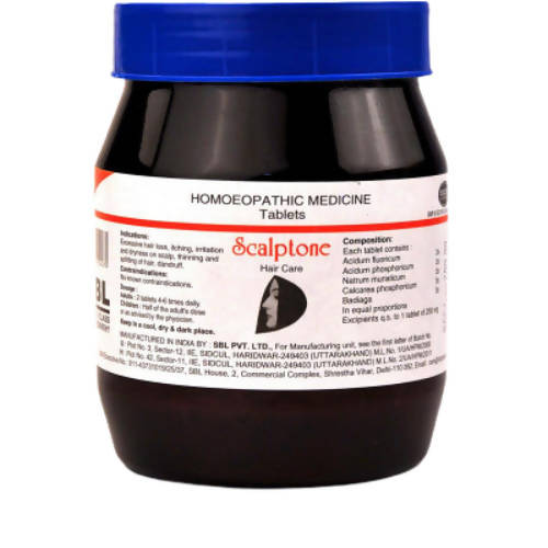 SBL Homeopathy Scalptone Hair Care Tablets 