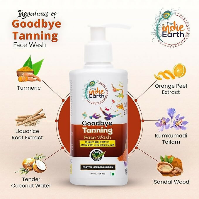 The Indie Earth Goodbye Tanning (Skin Lightening) Facewash  Grab2Buy The Indie Earth Grab2Buy