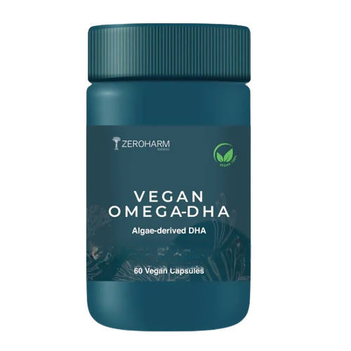 Zeroharm Vegan Omega 3 DHA Capsules 