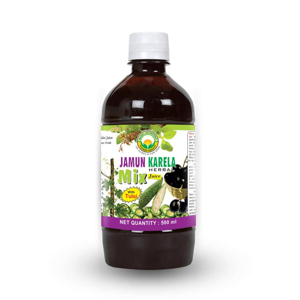 Basic Ayurveda Jamun Karela Herbal Mix Juice  Grab2Buy Basic Ayurveda Grab2Buy