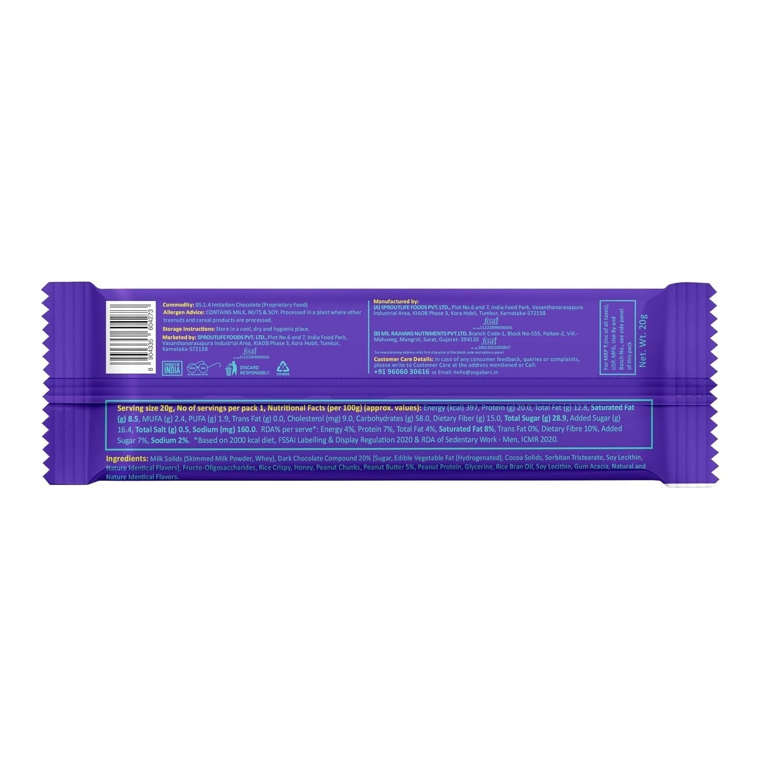 Yoga Bar Protein minis and Choco Peanut Bars Butter Combo  Grab2Buy Yoga Bar Grab2Buy