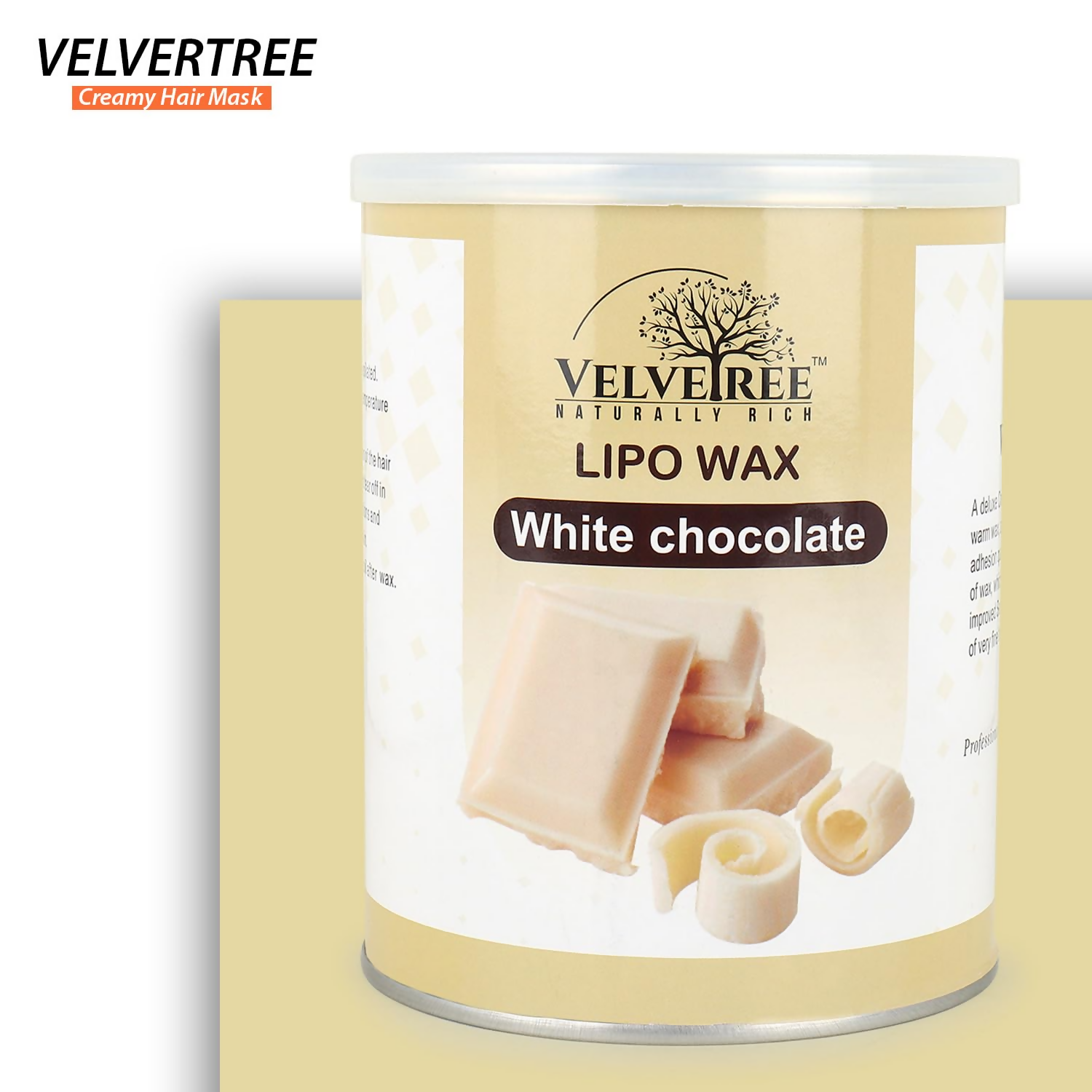 Velvetree White Chocolate Lipo Wax  Grab2Buy Velvetree Grab2Buy