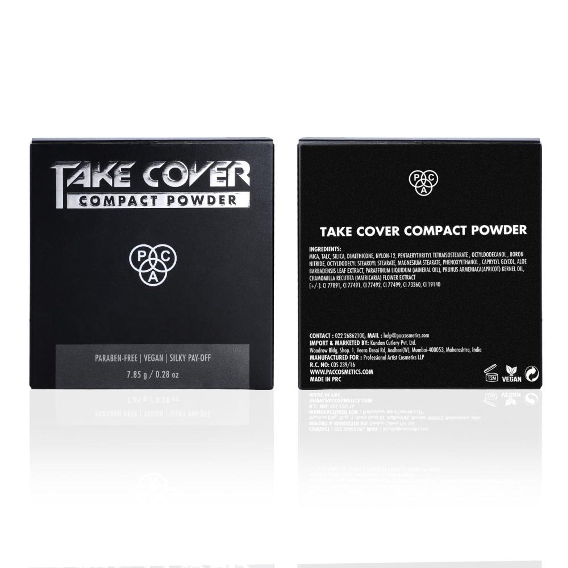 PAC Studio Take Cover Compact Powder - 05 butter Bash