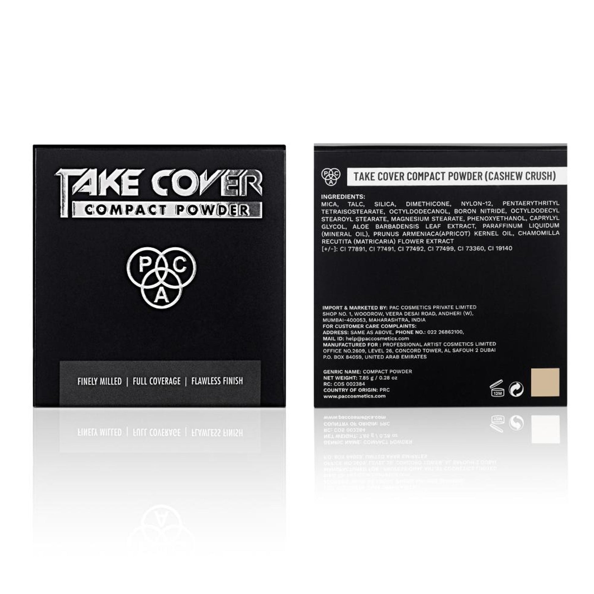 PAC Studio Take Cover Compact Powder - 06 cashew Crush