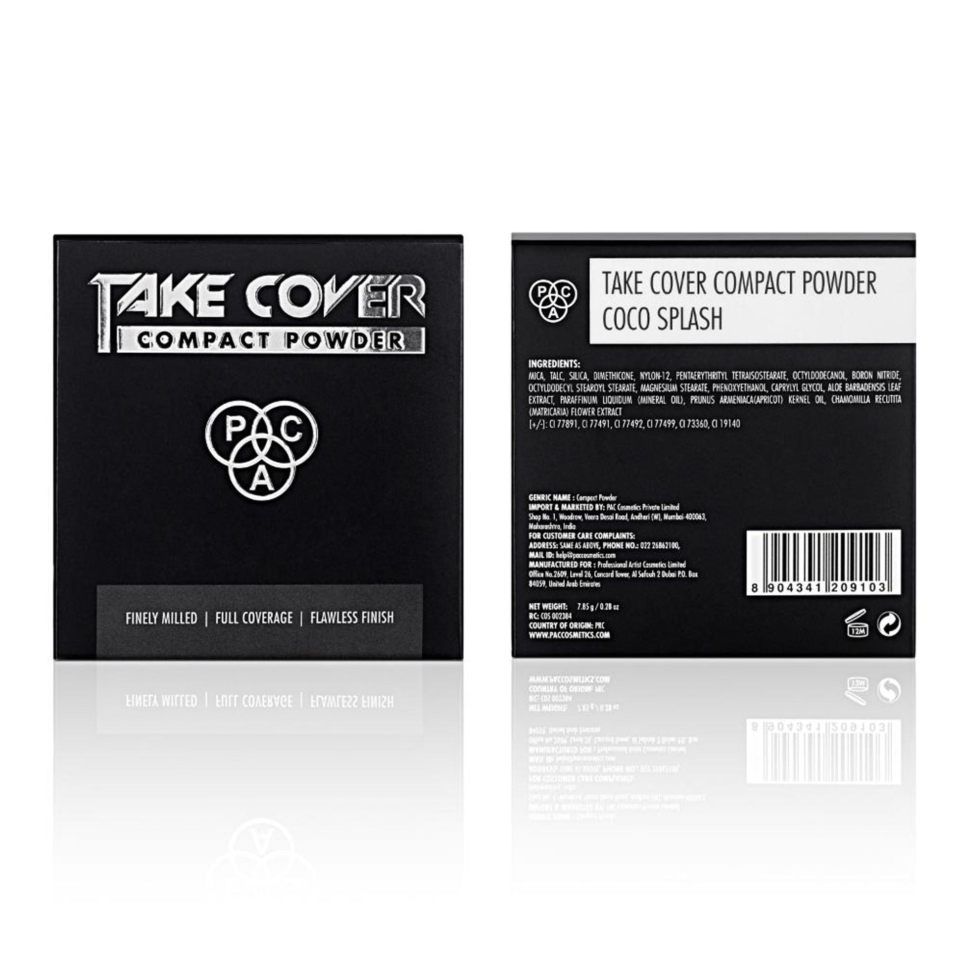 PAC Studio Take Cover Compact Powder - 20 coco Splash