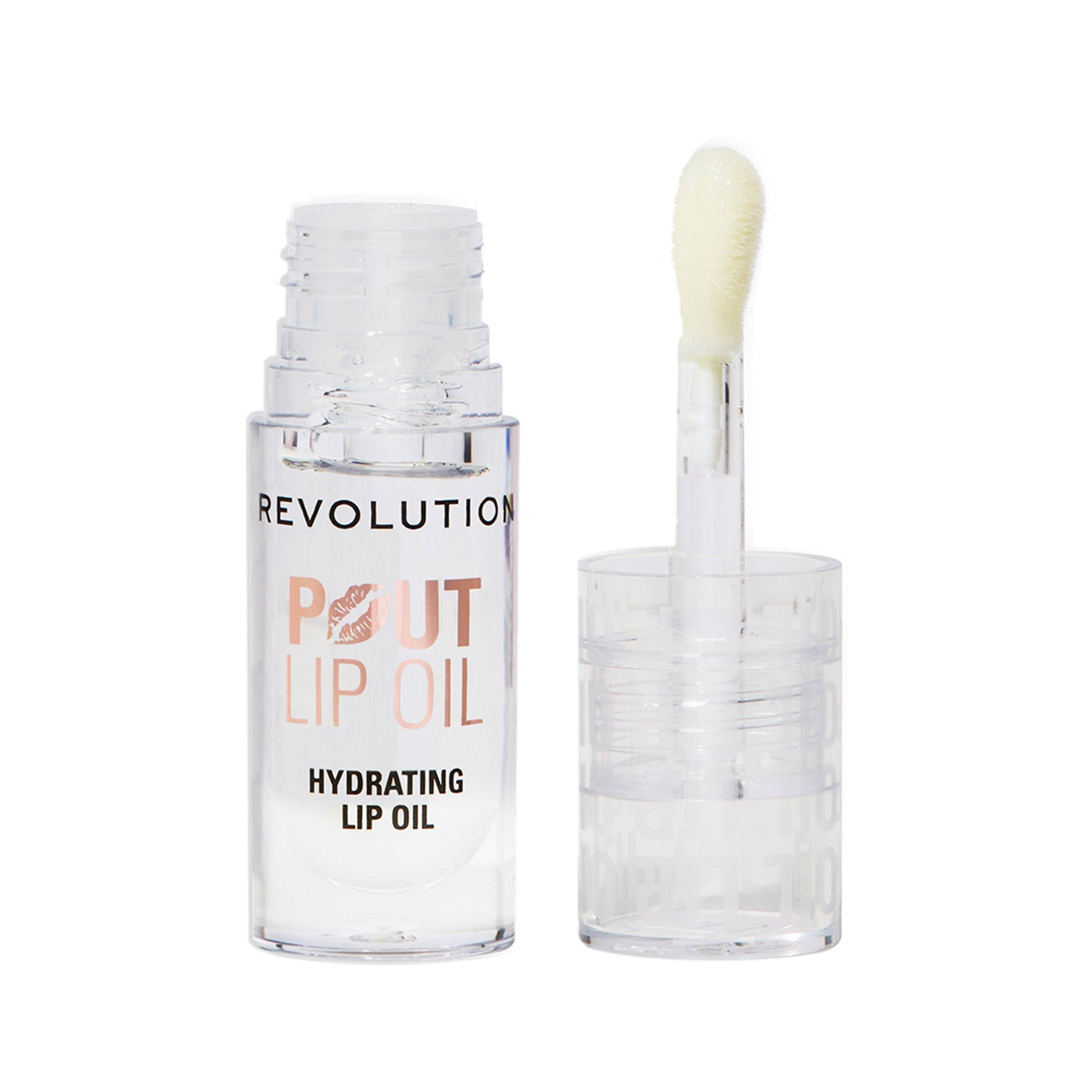 Makeup Revolution Pout Lip Oil - Lychee Clear