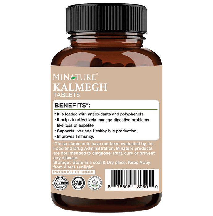 Minature Kalmegh Tablets 