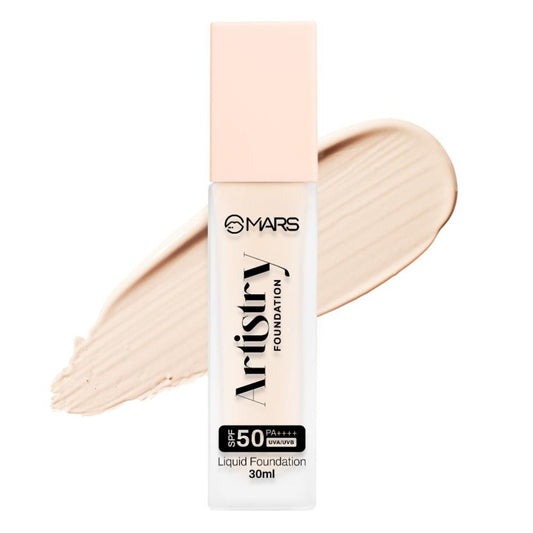 MARS Cosmetics Artistry Liquid Foundation - 01-Warm Vanilla