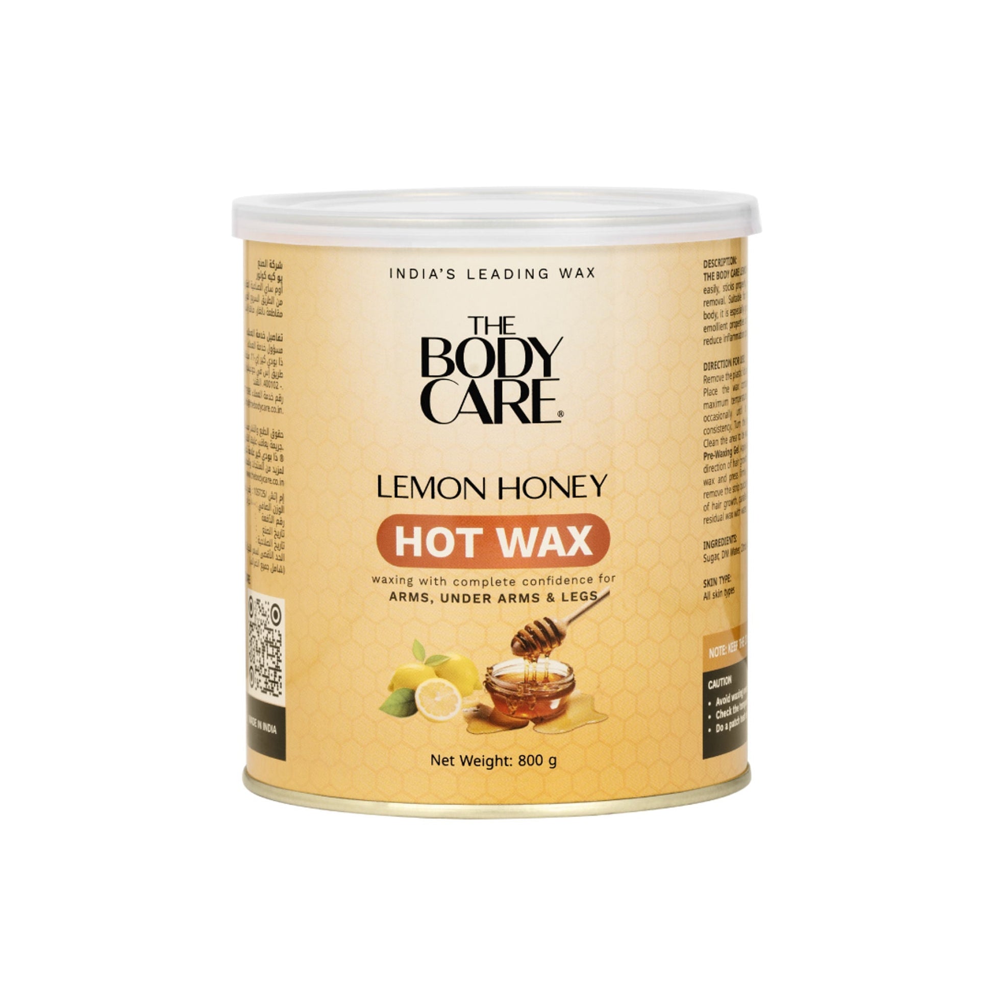 The Body Care Lemon Honey Hot Wax  Grab2Buy The Body Care Grab2Buy